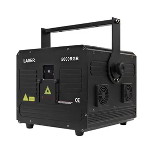 Yeni Lazer Discoteca projektör 5w Lazer ışıkları animasyon disko Dj Mini Lazer ışığı 3d Lazer projektör