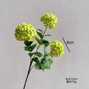 Arreglo <span class=keywords><strong>de</strong></span> Flores <span class=keywords><strong>Artificiales</strong></span> <span class=keywords><strong>de</strong></span> Hortensia <span class=keywords><strong>de</strong></span> Seda, Flor Pequeña <span class=keywords><strong>de</strong></span> Bola <span class=keywords><strong>de</strong></span> Nieve, Decoración para el Hogar, Bodas, Paisajismo al Aire Libre, Decoración <span class=keywords><strong>de</strong></span> Salas <span class=keywords><strong>de</strong></span> Exhibición - Product Image 3