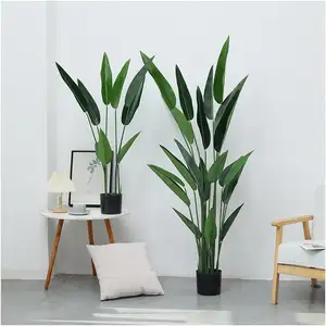 Artificial Plant albero finto gigante Grass Leaves And Flowers Garden Decoration One Big Red Tree Artificial Flowers