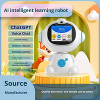 Robot éducatif intelligent CBYD pour enfants, écran LCD, intelligence artificielle, apprentissage interactif vocal, stockage intelligent de 8 Go, robot éducatif pour enfants