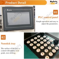 MY Biscuit Make Machine Cookie Wirecut Dropper Machine Automatic Small Cookie Depositor Machine