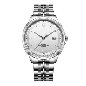 Montre de luxe en gros pour homme, en quartz doré, avec affichage de la date, étanche, pour le sport, bracelet en acier inoxydable - Product Image 5