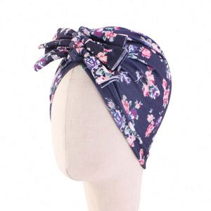 Gathertop – Nouveaux turbans pour bébés en satin imprimé personnalisé avec logo, en polyester et élasthanne, ajustables, unisexes, avec nœud, pour enfants, décontractés, pour le quotidien - Product Image 2