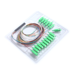 1x16 cách sợi <span class=keywords><strong>Splitter</strong></span> với SC APC kết nối Giao hàng nhanh ống thép loại - Product Image 1