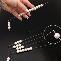 Aiguille à perler de type tube à essai de 17 cm, outils de gravure, outil spécialisé à ouverture latérale, pour bijoux faits main, projets de bricolage, modélisme