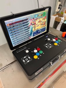 Máquina de Juegos Arcade Portátil de 20 Pulgadas, Operada con Monedas, para el Hogar y Comercial, Consola de Escritorio para 2 Jugadores, Juego de Lucha - Product Image 6