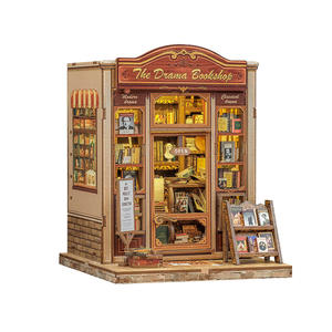 Kit <span class=keywords><strong>de</strong></span> fabrication artisanale en bois Art Déco - Puzzle 3D Fleur Cottage Rectangle Décoration <span class=keywords><strong>de</strong></span> bureau créative pour la <span class=keywords><strong>maison</strong></span> Cadeau <span class=keywords><strong>de</strong></span> Noël unique - Product Image 6