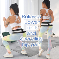 Ceinture de soutien de la articulation sacro-iliaque, ceinture sciatique de qualité supérieure pour soulager les douleurs dorsales et sciatiques, articulation sacro-iliaque, hanche