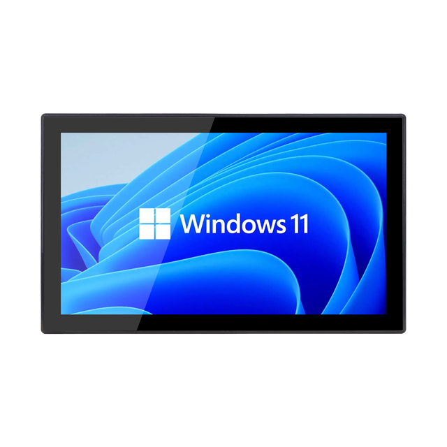 Industrial Panel PC 21.5 Inch Wide Bezel with Full HD IP65 Capacitive Touchscreen for Factory Automation and Machine Control