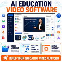 Logiciel de génération de vidéos personnalisées pour la formation et l'éducation en IA, destiné aux matériels pédagogiques