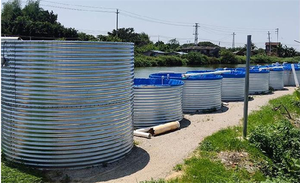 Ao nuôi tôm mật độ cao, ao nuôi thép tấm mạ kẽm cao 2.25 mét, bể chứa nước bằng vải, ao nuôi cá loại mới - Product Image 2