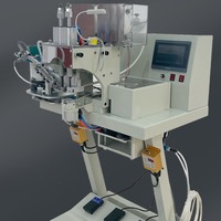 Machine à poser les perles entièrement automatique à double tête, contrôlée par ordinateur, multifonction trois-en-un pour la confection de vêtements et la pose de perles