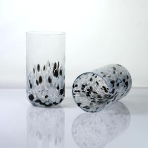 Vasos Altos Negros para Cócteles Hechos a Mano, 401-500 ml, Diseño Moderno y Lujoso para Cócteles <span class=keywords><strong>Tom</strong></span> Collins o Agua - Product Image 4