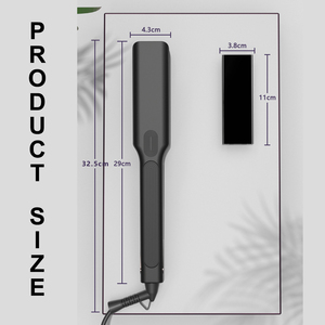 Bán buôn chuyên NGHIỆP GỐM tóc ép tóc sắt LCD app-kiểm soát điều chỉnh nhiệt độ 1 năm hộ gia đình khách sạn ngoài trời - Product Image 5
