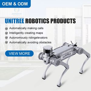 Robot Perro Cuadrúpedo Metálico de Alto Rendimiento B2 con Movilidad Híbrida Rueda-Pata y Sistema de Percepción Avanzado - Product Image 2