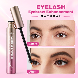 Sérum pour cils Private Label Lustrous Shimmer Lashes Boost 4ml, favorise la croissance des cils, plus épais et plus sains, nourrit en profondeur, sérum pour cils OEM - Product Image 1