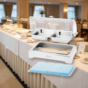 Recipiente para Calentar Comida Oblongo / Cubierta de PC / Exhibición Refrigerada - Product Image 2