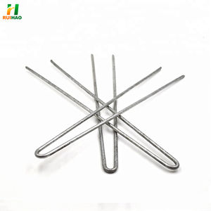 Agrafes au sol SOD lumineuses de 6 pouces Agrafes de paysage en acier galvanisé Épingles à <span class=keywords><strong>gazon</strong></span> - Product Image 5