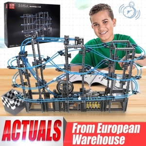 Mould King 26002 Nuevo Juego Creativo de Construcción de Ladrillos <span class=keywords><strong>El</strong></span>éctricos de Alta Tecnología, Contraption Game Set GBC No. Bloques de Construcción de Pistas de Canicas - Product Image 2