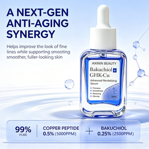Aixin Private Label Facial Brightens Dull Skin and Refines Texture GHK-Cu Bakuchiol Advanced Revitalizing Serum - Product Image 1