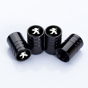 Cache-valve de roue de voiture en aluminium personnalisé pour <span class=keywords><strong>Peugeot</strong></span>, Santa Fe, Kona, Venue, Elantra, Accent - Product Image 2