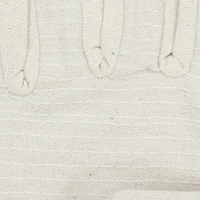 24 fil double-couche toile pleine doublure épaissie électrique de soudage Gants de protection sécurité travail articles
