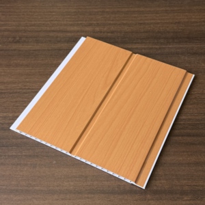 Panel de techo de PVC laminado con muestra gratis, paneles de PVC con diseño de <span class=keywords><strong>madera</strong></span>, techo <span class=keywords><strong>para</strong></span> decoración de interiores - Product Image 2