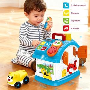 Jouet éducatif Montessori Maison musicale bilingue - Jouet interactif parent-enfant pour bébés et enfants avec miroir et apprentissage phonétique - Product Image 2