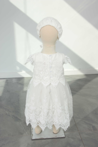 New Fashion Baby <strong>Girl</strong> Baptism Dress Off-White Lace <strong>Christening</strong> Formal Gown <strong>Girls</strong> Wedding Dress <strong>Outfit</strong> - Product Image 6