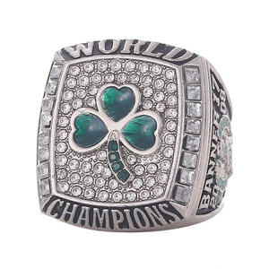 Bague de championnat des <span class=keywords><strong>Boston</strong></span> <span class=keywords><strong>Celtics</strong></span> 2008, édition fan, Kevin Garnett, avec pierre naturelle, alliage plaqué or rhodié, design unisexe - Product Image 2