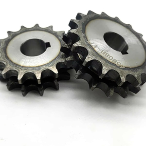 45 thép Đĩa xích phẳng 6 phút 1 inch 12a-2/16a-2 răng Xích Đôi 10 răng ISO tiêu chuẩn dập tắt tần số cao - Product Image 2