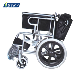 Silla de ruedas para personas mayores con discapacidad Silla de ruedas de aluminio manual plegable barata para discapacitados Precio - Product Image 6