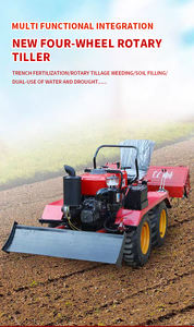 Uso en granjas familiares Siembra agrícola anfibia tipo oruga, labranza, surco, labranza rotativa, mini máquina herbicida - Product Image 6