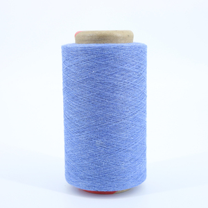 Macchina per la produzione di filati misti con scaglie di PET riciclato, filato melange tinto in poliestere/<span class=keywords><strong>cotone</strong></span> riciclabile ed ecologico per tessitura e maglieria - Product Image 2