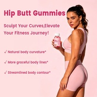 Gummies OEM sous Marque Blanche pour l'Amélioration des Hanches et des Fesses chez la Femme – Courbes Naturelles, Gummies BBL pour l'Augmentation du Volume des Fesses