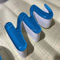 Letras Acrílicas Personalizables en Forma de Gelatina, 3D, Impermeables, para Rótulos de Tiendas, Logotipos de Pared, Letreros de Puerta, Letreros Luminosos Publicitarios