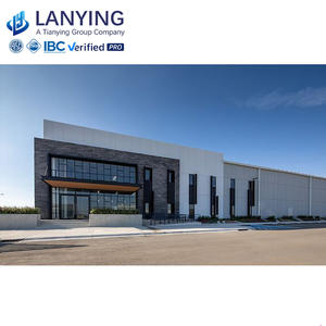 Magazzino Prefabbricato in Acciaio, Edificio Prefabbricato in Acciaio, Officina in Acciaio, Fabbrica in Acciaio, Edificio di 1000 mq - Product Image 5