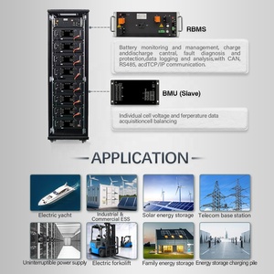 Lto <b>Battery</b> 92kw Energy Storage <b>Battery</b> 368v off Grid Stack Server Rack Mount 250A Lithium <b>Ups</b> High Voltage Bms - Product Image 4