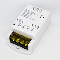 Module de relais intelligent Wi-Fi 30A pour interrupteur d'éclairage à commande à distance, compatible Alexa, 85-250V 220V 110V, sortie 10A 20A, en plastique pour la maison