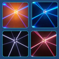 Lumière de scène d'ambiance colorée pour fête, barre lumineuse LED à faisceau planétaire contrôlée par le son, club disco, tête mobile rotative, lumière 110-220V
