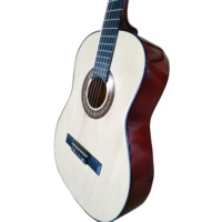 Gitar Akustik Klasik Profesional SEASOUND OEM untuk Pemula dengan 6 Senar, Body Kayu Lapis 38 Inci dan Leher Maple JYCG01