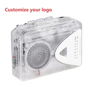 Lecteur de cassettes portable transparent avec fonction d'inversion automatique, son stéréo Hi-Fi, radio FM/AM, alimenté par piles AA, pour la maison et la voiture - Product Image 1
