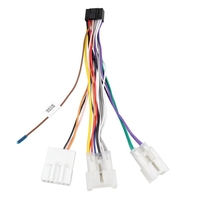 Android 16Pin ISO Stereo Wiring Harness Power Cable for Toyota Corolla RAV4 Camry