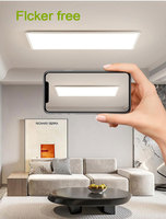 NOUVEAU Lumière à spectre complet 400mm 600mm 800mm 1000mm Panneau de plafond plat interactif carré pour l'éducation