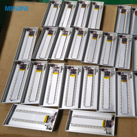 Fabricant de panneaux lumineux LED personnalisés pour la télévision, cadre en aluminium, panneau lumineux publicitaire pour studio et diffusion