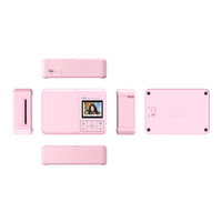 Imprimante photo portable à jet d'encre PT01 - Résolution 600 dpi, plusieurs méthodes de connexion (WIFI/USB/Carte TF)