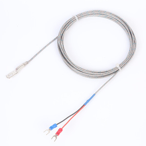 K Type Patch Grounded Thermocouple 500 Mm Stainless Steel Industrial Temperature Sensor With Surface End Face Pad - Product Image 2
