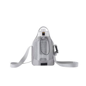 Sac à bandoulière grande capacité pour bouteille d'eau, sac de rangement unisexe léger avec cordon de serrage, sac de voyage à bandoulière - Product Image 5