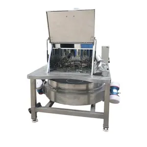 Máquina de descarga de sacos de amido de farinha, estação de descarga com sistema de filtro vibratório