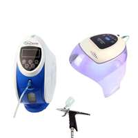 Nouvelle machine de soin du visage à oxygène avec technologie Jet Peel pour la régénération de la peau et la thérapie anti-âge en institut de beauté